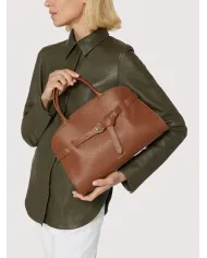 Coccinelle Borsa a Mano in pelle Sabine Medium Beige