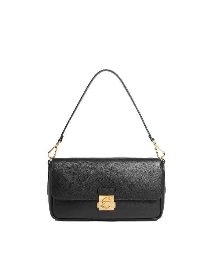 Coccinelle Borsa a tracolla C-Me Lock large Nero