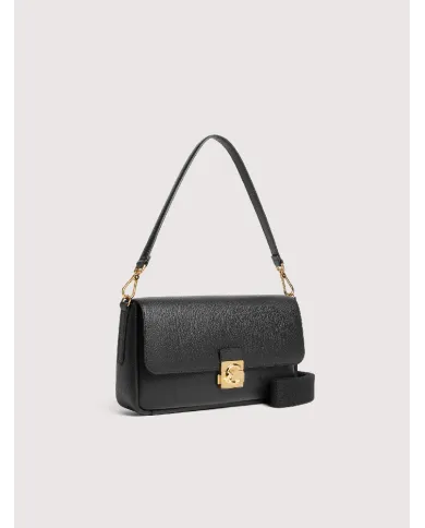 Coccinelle Borsa a tracolla C-Me Lock large Nero