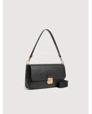 Coccinelle Borsa a tracolla C-Me Lock large Nero