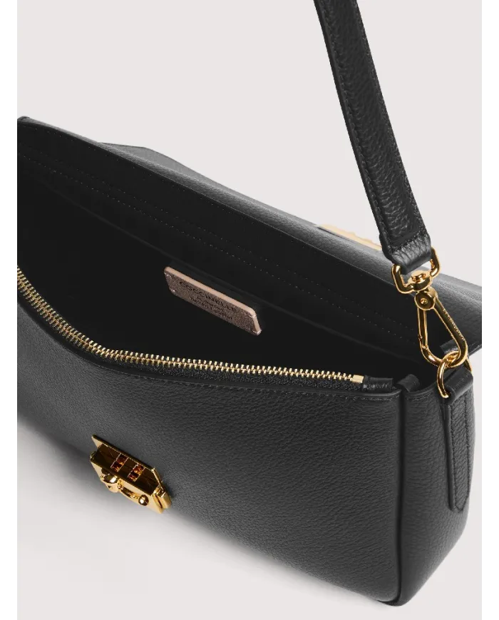 Coccinelle Borsa a tracolla C-Me Lock large Nero
