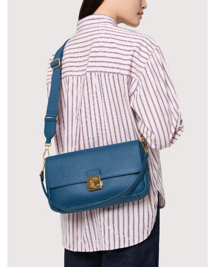 Coccinelle Borsa a tracolla C-Me Lock large Nero