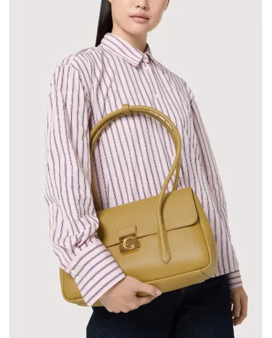 Coccinelle Borsa a tracolla C-Me Lock large Nero
