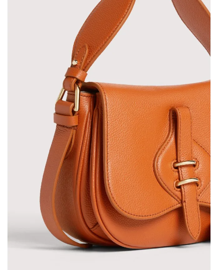 Coccinelle Borsa in pelle Mavery small Cuoio