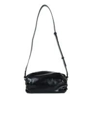 Coccinelle Borsa Bandolera Piccola in Pelle Lucida Shiny smooth Nero