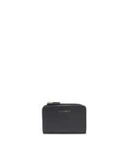 Coccinelle Portafoglio piccolo in pelle Metallic Soft Nero