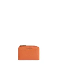 Coccinelle Portafoglio piccolo in pelle Metallic Soft Cuoio