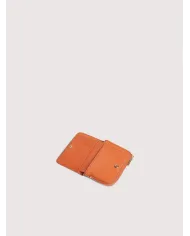 Coccinelle Portafoglio piccolo in pelle Metallic Soft Cuoio