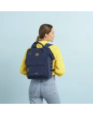 CABAIA Zaino Medio velluto a coste Indianapolis Blu