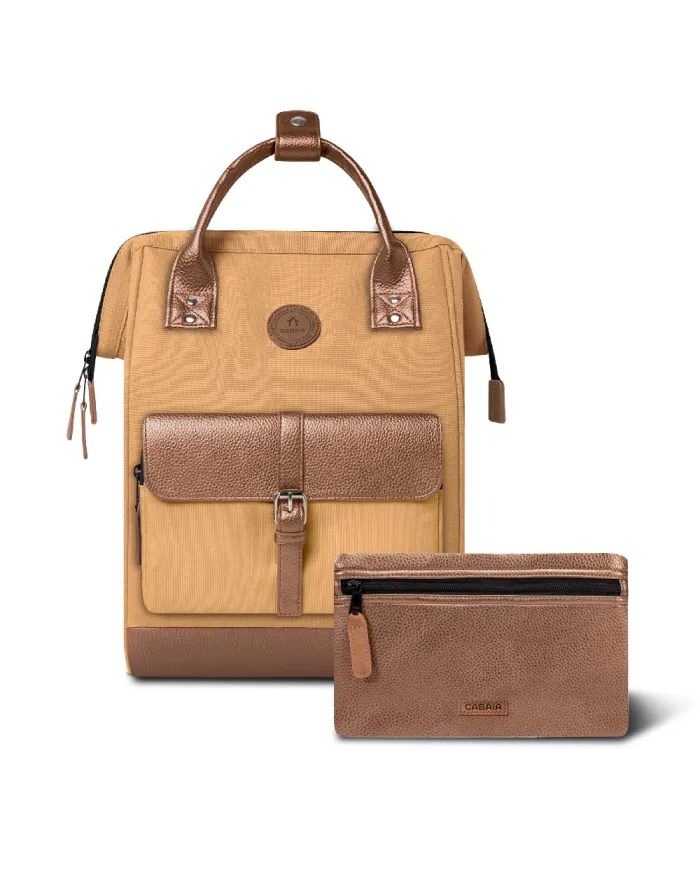 CABAIA Zaino Medio cordura Launceston Beige