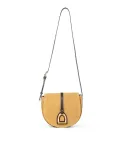 La Martina Borsa bandoliera scamosciata Cognac/Testa moro