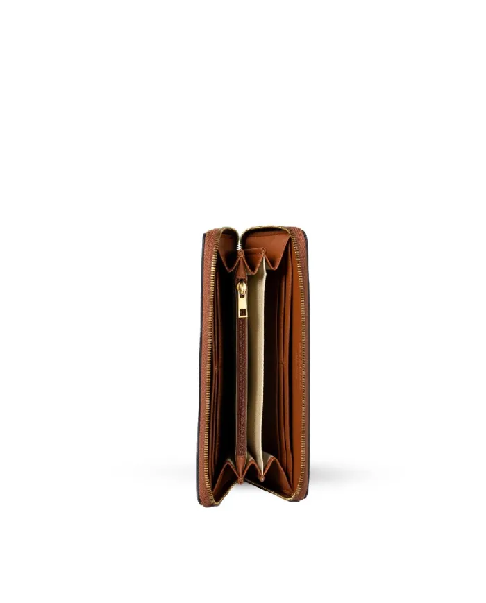 La Martina Portafoglio in pelle liscia Cognac