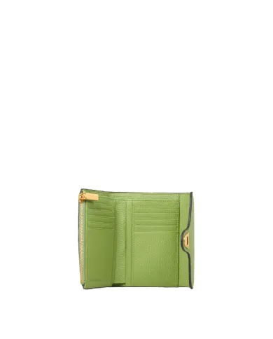 Coccinelle Portafoglio piccolo in pelle Beat Soft Verde