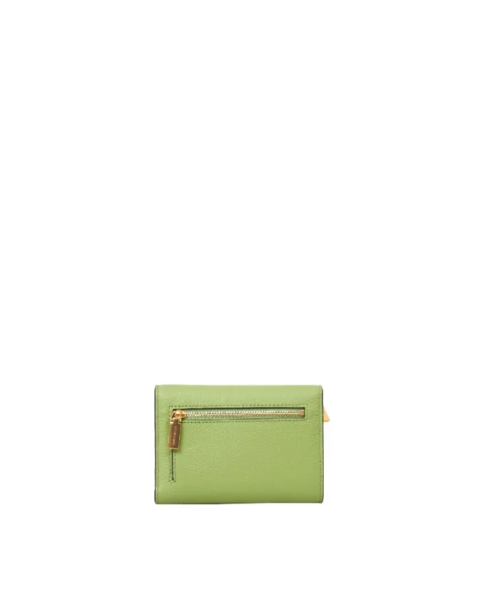 Coccinelle Portafoglio piccolo in pelle Beat Soft Verde