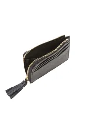 Coccinelle Porta carte di credito Tassel Nero