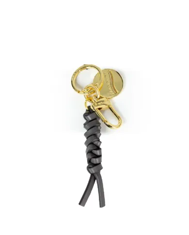 Nannini Porta chiavi pelle Grigio