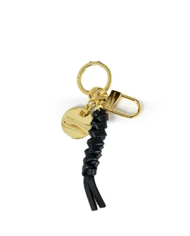 Nannini Porta chiavi pelle Nero