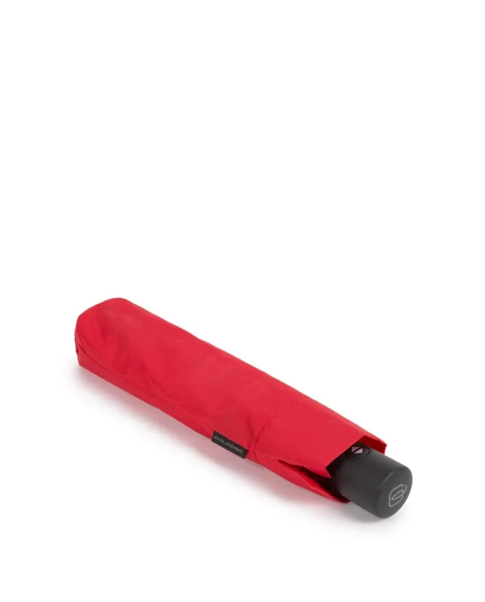 Piquadro Ombrello ultra leggero apri/chiudi automatico Rosso