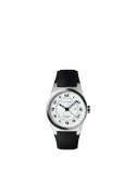 Piquadro Orologio donna in acciaio satinato con datario, Piquadro. Bianco/Nero