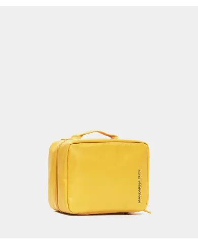 Mandarina Duck Eco Coated Necessaire – Beauty Case Medio Giallo