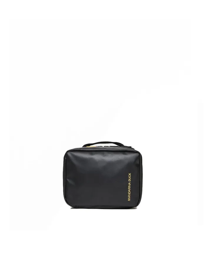 Mandarina Duck Eco Coated Necessaire – Beauty Case Medio Nero