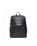 Mandarina Duck Eco Coated Zaino da Viaggio impermeabile con Porta PC 17” Nero