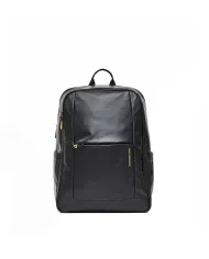 Mandarina Duck Eco Coated Zaino da Viaggio impermeabile con Porta PC 17” Nero