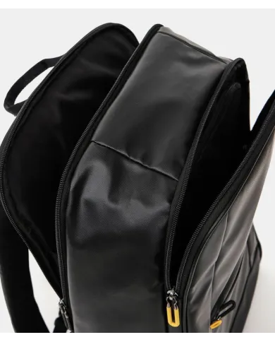 Mandarina Duck Eco Coated Zaino da Viaggio impermeabile con Porta PC 17” Nero