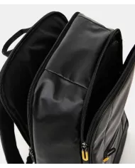 Mandarina Duck Eco Coated Zaino da Viaggio impermeabile con Porta PC 17” Nero
