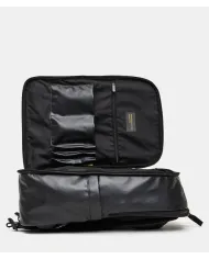 Mandarina Duck Eco Coated Zaino da Viaggio impermeabile con Porta PC 17” Nero
