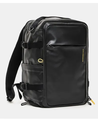 Mandarina Duck Zaino da Viaggio cm 40×25×20 porta pc 13" Eco Coated Nero