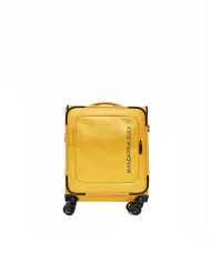 Mandarina Duck Trolley bagaglio a mano impermeabile Eco Coated Giallo