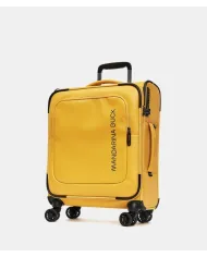 Mandarina Duck Trolley bagaglio a mano impermeabile Eco Coated Giallo