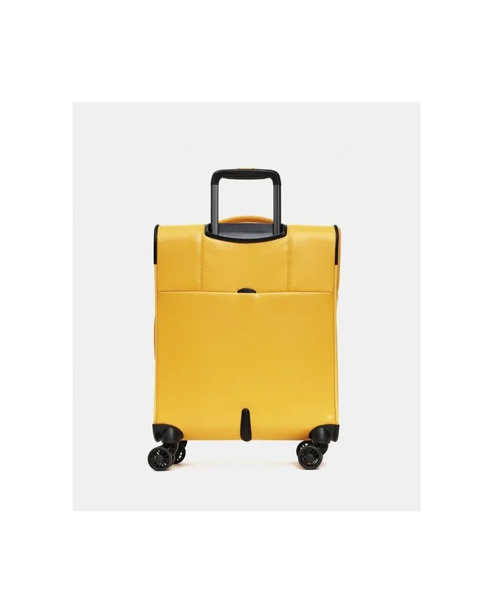Mandarina Duck Trolley bagaglio a mano impermeabile Eco Coated Giallo