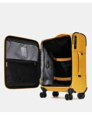 Mandarina Duck Trolley bagaglio a mano impermeabile Eco Coated Giallo