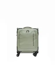 Mandarina Duck Trolley bagaglio a mano impermeabile Eco Coated Verde chiaro