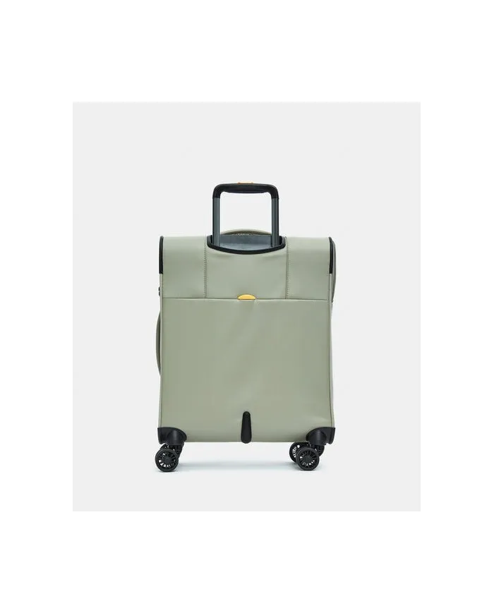 Mandarina Duck Trolley bagaglio a mano impermeabile Eco Coated Verde chiaro