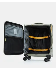 Mandarina Duck Trolley bagaglio a mano impermeabile Eco Coated Verde chiaro