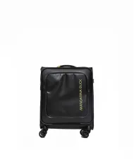 Mandarina Duck Trolley bagaglio a mano impermeabile Eco Coated Nero