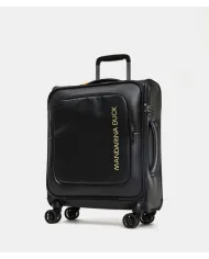 Mandarina Duck Trolley bagaglio a mano impermeabile Eco Coated Nero