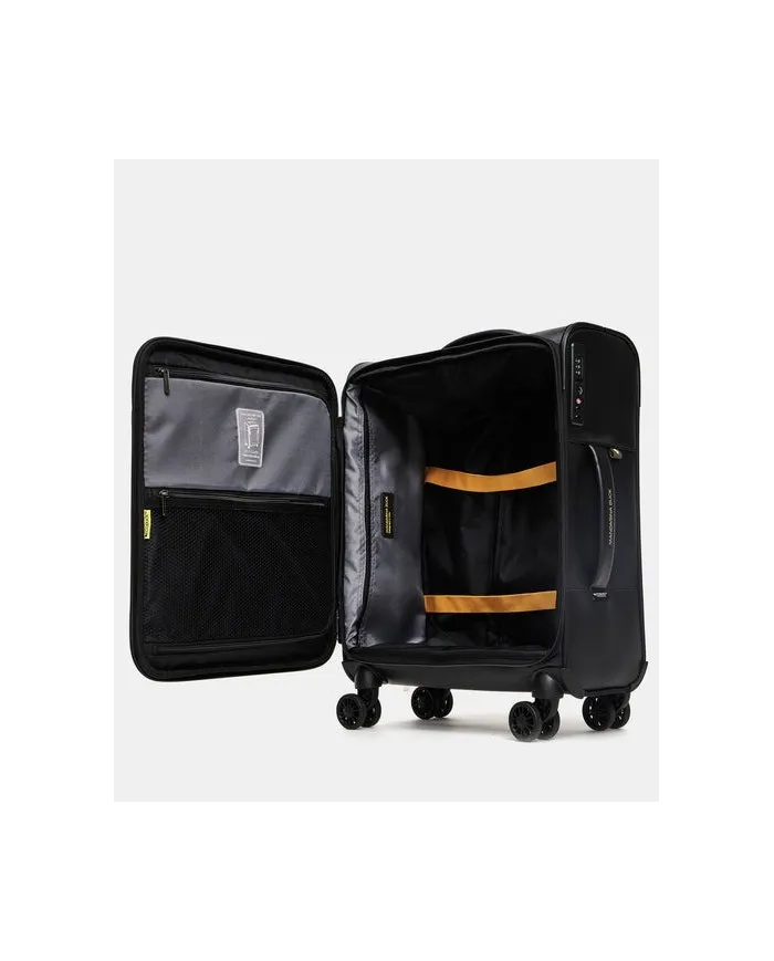 Mandarina Duck Trolley bagaglio a mano impermeabile Eco Coated Nero