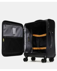 Mandarina Duck Trolley bagaglio a mano impermeabile Eco Coated Nero