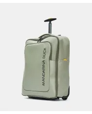 Mandarina Duck Eco Coated Trolley Backpack – Zaino Trolley da Viaggio in tessuto impermeabile Verde chiaro