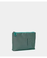 Mandarina Duck MD20 Bustina – Pochette Organizer in Tessuto Mitrix Verde