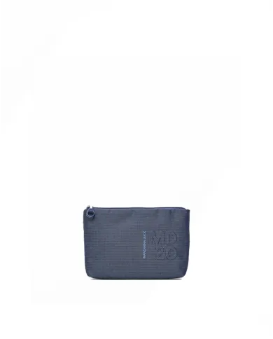 Mandarina Duck MD20 Bustina – Pochette Organizer in Tessuto Mitrix Blu