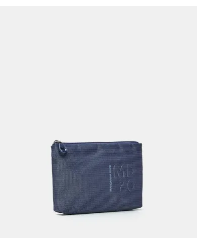 Mandarina Duck MD20 Bustina – Pochette Organizer in Tessuto Mitrix Blu