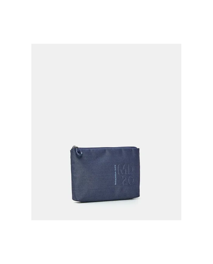 Mandarina Duck MD20 Bustina – Pochette Organizer in Tessuto Mitrix Blu