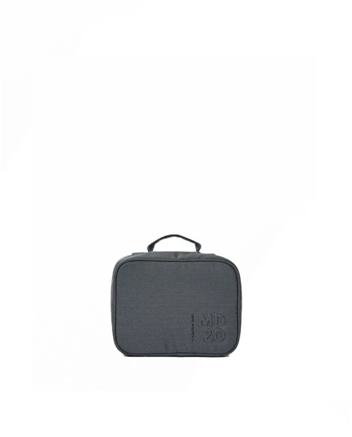 Mandarina Duck MD20 Necessaire Beauty da Viaggio – Organizer in Tessuto Mitrix Antracite