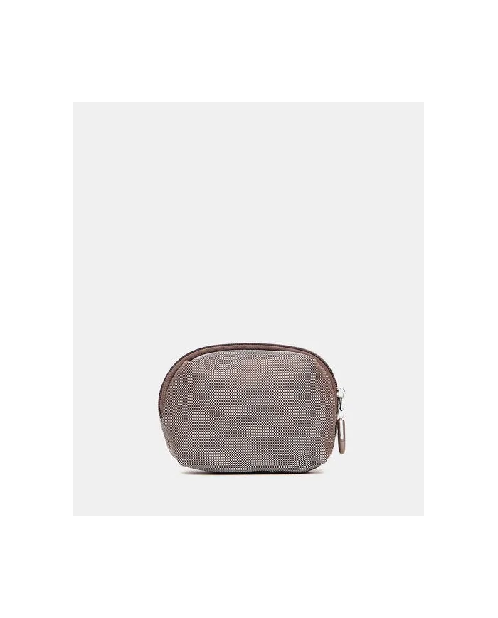Mandarina Duck Portachiavi MD 20 in Tessuto Mitrix Taupe