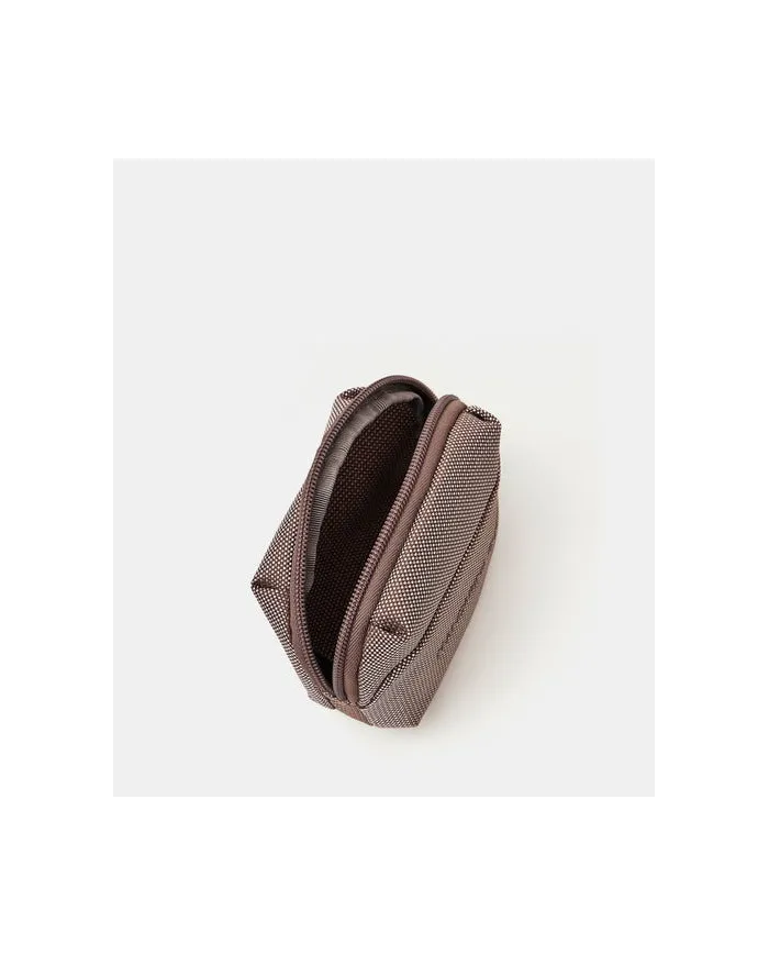 Mandarina Duck Portachiavi MD 20 in Tessuto Mitrix Taupe